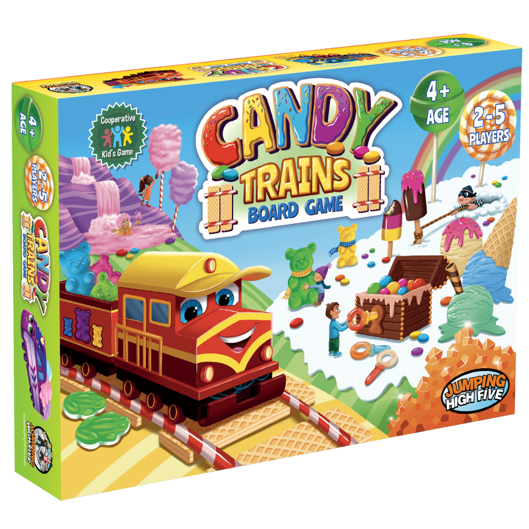 Candy R Train Candy Trains – Jumping High Five Games